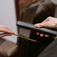 Straightening with iron